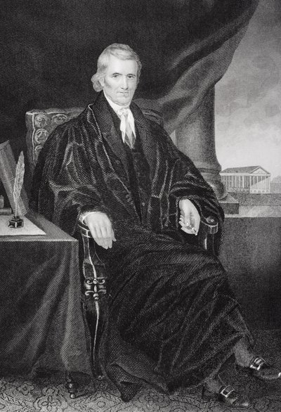 John Marshall (1755-1835) door Alonzo Chappel